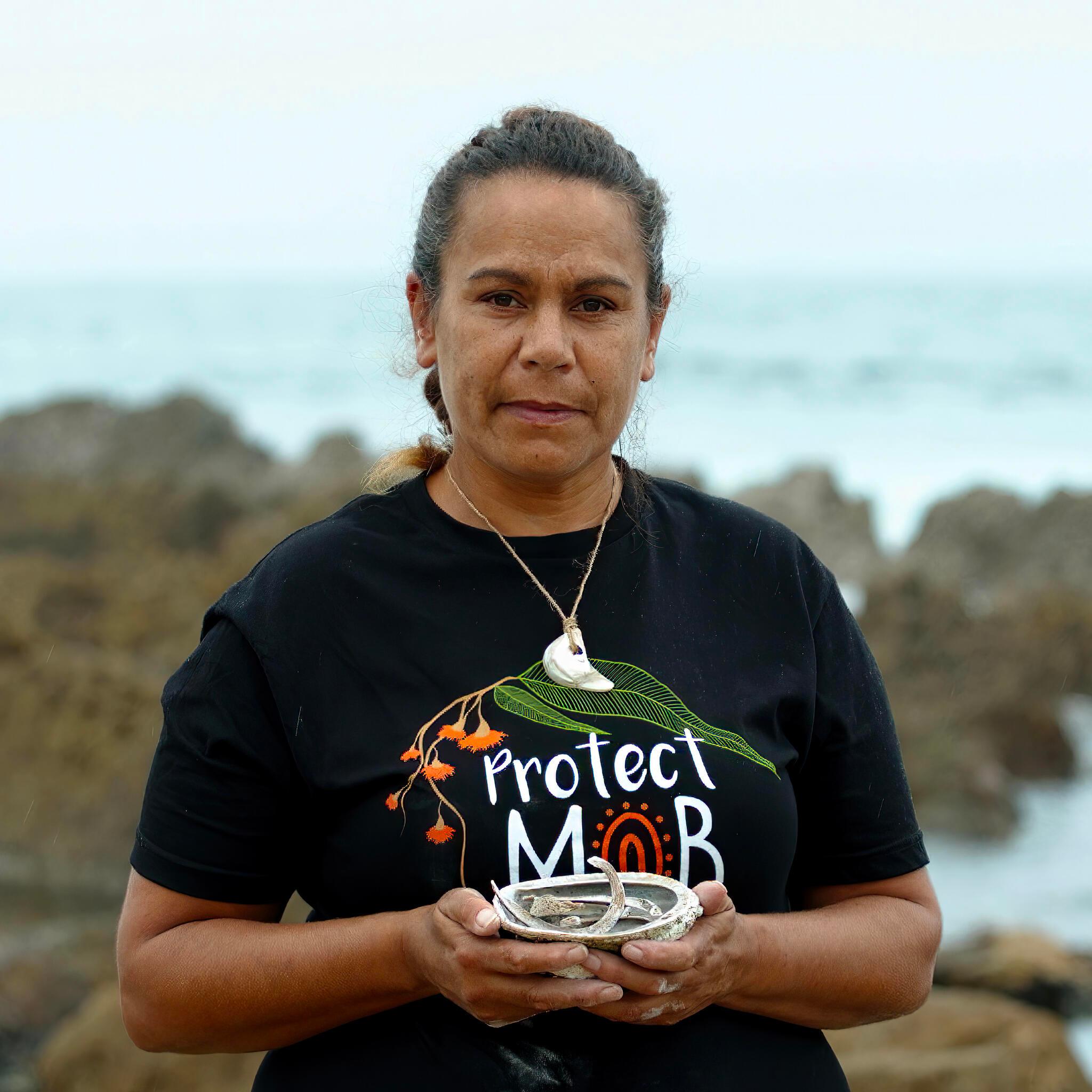 Portrait of Sharon Mason at Narooma