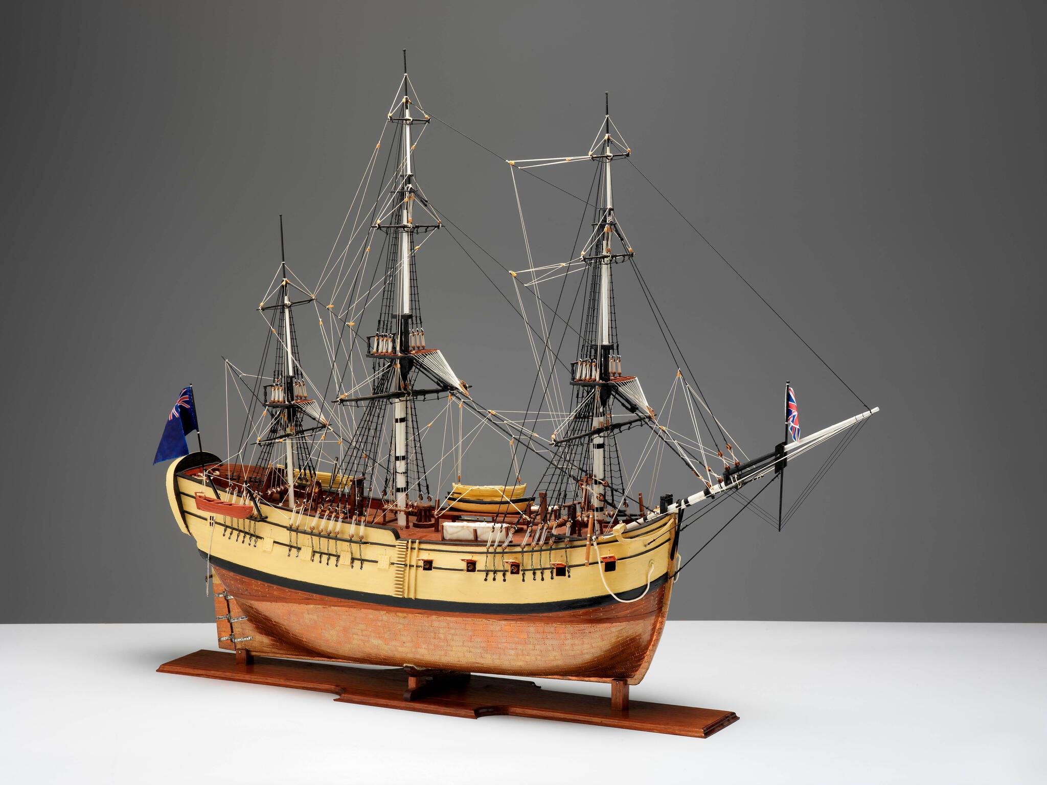 Model tall ship