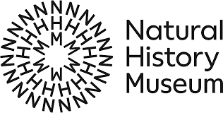 Logo with black text Natural History Museum